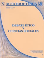 							View Vol. 8 No. 1 (2002): Debate ético y ciencias sociales
						