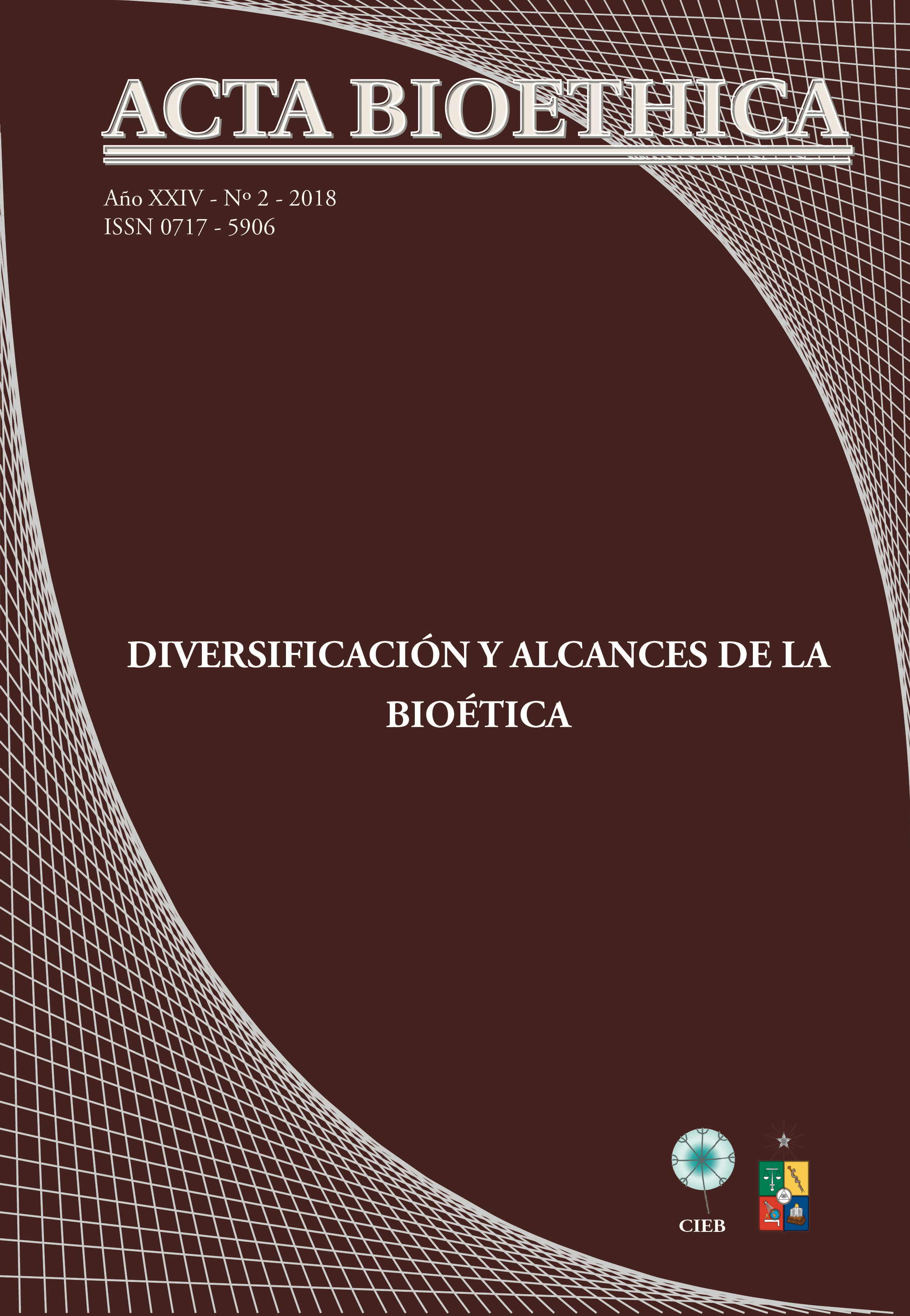 												Ver Vol. 24 Núm. 2 (2018): Diversificación y alcances de la bioética
											