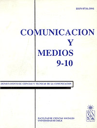 							Visualizar n. 9-10 (1991): Revista Comunicación y Medios
						