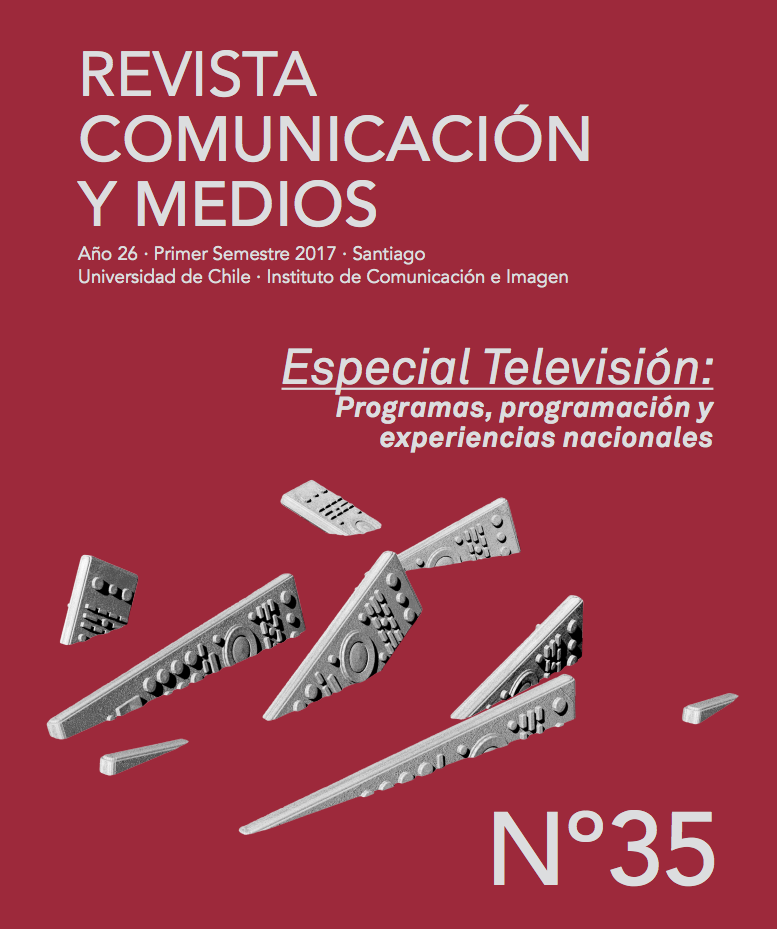 							Visualizar n. 35 (2017): Especial Televisión: Programas, programación y experiencias nacionales
						