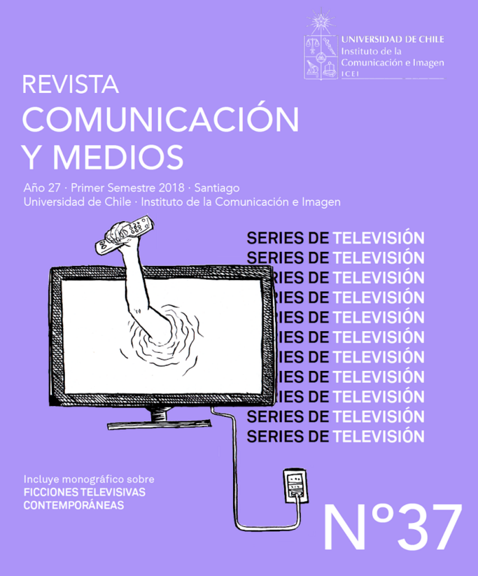 							Visualizar n. 37 (2018): Revista Comunicación y Medios, Enero-Junio. Monográfico: Ficciones Televisivas Contemporáneas
						